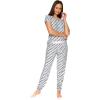 imagebebe Womens PJs Sets 2 Piece with Tee and Pajama PantsWomens Sleepwear Ladies Pajamas SetsHeather Grey1