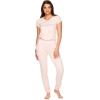imagebebe Womens PJs Sets 2 Piece with Tee and Pajama PantsWomens Sleepwear Ladies Pajamas SetsLightpink 24