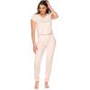 imagebebe Womens PJs Sets 2 Piece with Tee and Pajama PantsWomens Sleepwear Ladies Pajamas SetsLightpink 24