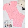 imagebebe Womens PJs Sets 2 Piece with Tee and Pajama PantsWomens Sleepwear Ladies Pajamas SetsLightpink