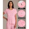 imagebebe Womens PJs Sets 2 Piece with Tee and Pajama PantsWomens Sleepwear Ladies Pajamas SetsLightpink