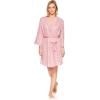 imagebebe Womens Pajama Lounge Chemise Nightgown ampamp Belted Wrap Robe Sleep Travel SetMauve