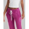 imagebebe Womens Sweatpants with Pockets French Terry Joggers for Women Comfy and Cute Sweatpants Lounge PantsBerry 22