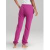 imagebebe Womens Sweatpants with Pockets French Terry Joggers for Women Comfy and Cute Sweatpants Lounge PantsBerry 22