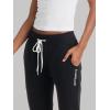 imagebebe Womens Sweatpants with Pockets French Terry Joggers for Women Comfy and Cute Sweatpants Lounge PantsBlack 22