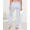 imagebebe Womens Sweatpants with Pockets French Terry Joggers for Women Comfy and Cute Sweatpants Lounge PantsHeather Grey 1