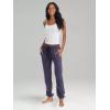 imagebebe Womens Sweatpants with Pockets French Terry Joggers for Women Comfy and Cute Sweatpants Lounge PantsMidnight Lavender 22