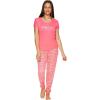 imagebebe Womens PJs Sets 2 Piece with Tee and Pajama PantsWomens Sleepwear Ladies Pajamas SetsCoral