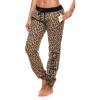 imagebebe Womens Sweatpants Joggers French Terry Lounge Pants with Gathered Cuffs Logo Pajama Pants for WomenSesame W Pockets
