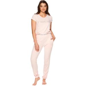 imagebebe Womens PJs Sets 2 Piece with Tee and Pajama PantsWomens Sleepwear Ladies Pajamas SetsLightpink 24