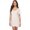 imagebebe Womens Nightgowns ampamp Sleepshirts Womens Sleepwear Short Sleeve NightshirtPink Pearl
