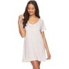 imagebebe Womens Nightgowns ampamp Sleepshirts Womens Sleepwear Short Sleeve NightshirtPink Pearl