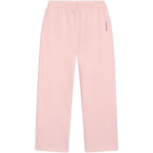 imagebebe Girls Wide Leg Sweatpants French Terry Sweatpants with Pockets Baggy Pants for GirlsRose Shadow