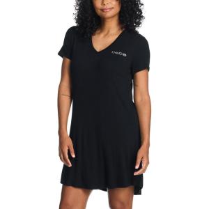 imagebebe Womens Nightgowns ampamp Sleepshirts Womens Sleepwear Short Sleeve NightshirtBlack Beauty