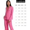 imagebebe Button Down Pajamas for Women Long Sleeve Button Up Pajamas with Pants Ladies Sleepwear PJ SetPretty in Pink