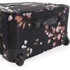 imageBEBE Womens ValentinaWheeled Under The Seat Carryon Bag Floral Branch One SizeFloral Branch