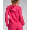 imagebebe French Terry Hoodies for Women Pullover Sweatshirts for Women Comfy and Cute Sweatshirt Regular and Plus SizeRasberry Red W Hood
