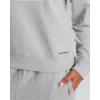 imagebebe French Terry Sweatshirt for Women Crewneck Sweatshirts for Women Sweatshirt LoungewearHeather Grey