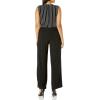 imagebebe womens Cross Wrap JumpsuitBlack