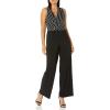 imagebebe womens Cross Wrap JumpsuitBlack