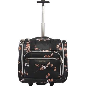 imageBEBE Womens ValentinaWheeled Under The Seat Carryon Bag Floral Branch One SizeFloral Branch