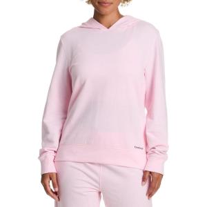 imagebebe French Terry Hoodies for Women Pullover Sweatshirts for Women Comfy and Cute Sweatshirt Regular and Plus SizePink Rose W Hood