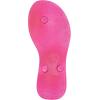 imagebebe Girls Sandals  Open Toe Summer Flat Dress Shoes Snap Buckle Sandals with Chiffon Flower Design and Cushioned SoleFuchsia