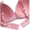 imagebebe Girls Training Bra  3 Pack Training Bras Seamless Wireless Adjustable Straps Girls Padded Bras Kids Teens 30A34AMauve Pink