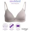 imagebebe Girls Training Bra  3 Pack Wire Free Soft Microfiber Molded Bra with Adjustable Straps A CupB CupSkyway