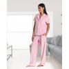 imagebebe Soft Velour Pajamas for Women Womens PJs Velour Set for Lounge and Sleep Gifts for HerRose Shadow 1