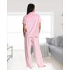 imagebebe Soft Velour Pajamas for Women Womens PJs Velour Set for Lounge and Sleep Gifts for HerRose Shadow 1