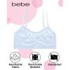 imagebebe Girls Underwear Set  Seamless Cami Training Bra and Matching Panties 8 PieceAlmondWhiteLight PerriNavy