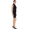 image:imagebebe Mock Neck Ruching Black 12