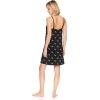 image:imagebebe Womens Pajama Lounge Chemise Nightgown amp Belted Wrap Robe Sleep Travel SetBlack 1