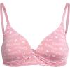image:imagebebe Girls Training Bra  3 Pack Molded Padded Training Bras with Adjustable Straps Wireless Girls Bras for Tweens and TeensMauve Pink