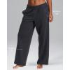 image:imagebebe Womens Sweatpants with Pockets French Terry Joggers Sweats for WomenWide Leg  Charcoal Heather
