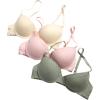 image:imagebebe Girls Training Bra  3 Pack Soft Molded Girls Bra with Adjustable Straps  Padded Bras for Teens A CupB CupIce Green