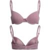 image:imagebebe Girls Training Bra  3 Pack Soft Molded Girls Bra with Adjustable Straps  Padded Bras for Teens A CupB CupLight Grey