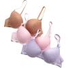 image:imagebebe Girls Training Bra  3 Pack Soft Molded Girls Bra with Adjustable Straps  Padded Bras for Teens A CupB CupOrchid