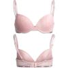 image:imagebebe Girls Training Bra  3 Pack Soft Molded Girls Bra with Adjustable Straps  Padded Bras for Teens A CupB CupPink