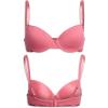 image:imagebebe Girls Training Bra  3 Pack Soft Molded Girls Bra with Adjustable Straps  Padded Bras for Teens A CupB CupSweet Rose