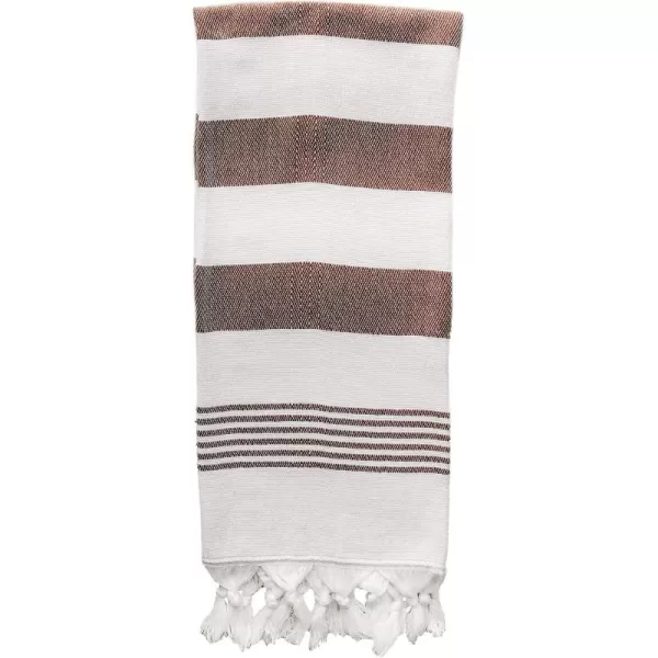 imageSweet Water Decor Turkish Cotton  Bamboo from Rayon Hand Towels  Large Size 19 x 35  Cream with Decorative Stripes  Bathroom Kitchen Dish or Baby Towel Multi Black StripesNeutral Stripes