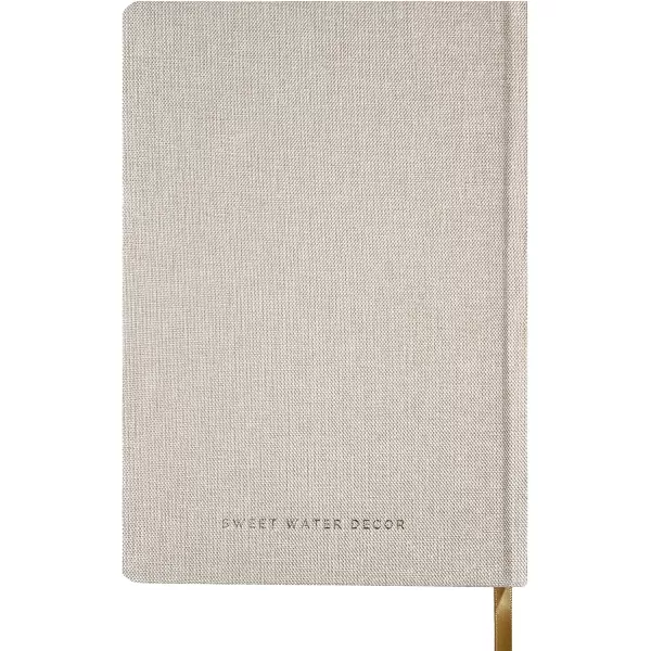 imageSweet Water Decor Cute Motivational Lined Composition Notebook for Women 100 Ruled Pages for Writing Diary with Fabric Inspirational Cover You Got ThisYou Got This