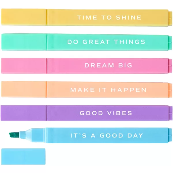 imageSweet Water Decor Inspirational Metal Pen Set  Motivational Pen Set for Home and Office  Refillable Pens with Black Ink  Neutral Desk Decor for Women  Graduation New Job Teacher Gifts for HerDo Great Things Set