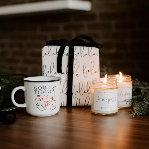 imageSweet Water Decor OMG Coffee Mug  11oz Ceramic Campfire Style Coffee Cup  Dishwasher and Microwave Safe  Engagement and Bridal Shower Gifts for BridesGood Tidings