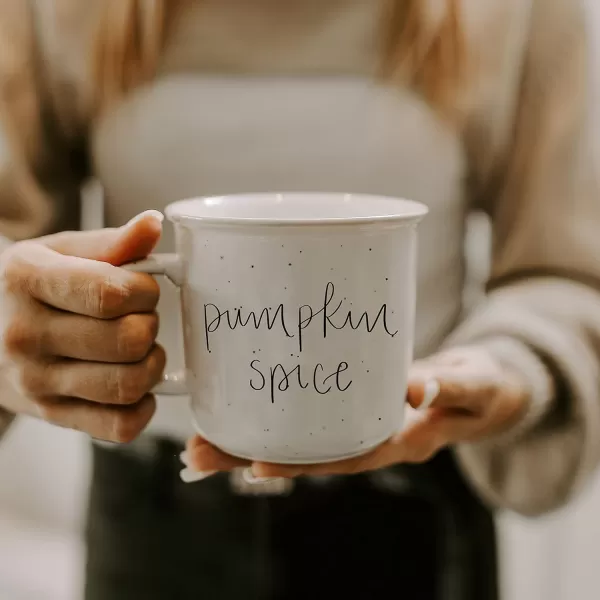 imageSweet Water Decor OMG Coffee Mug  11oz Ceramic Campfire Style Coffee Cup  Dishwasher and Microwave Safe  Engagement and Bridal Shower Gifts for BridesPumpkin Spice