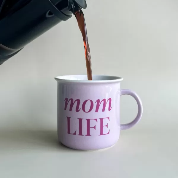 imageSweet Water Decor OMG Coffee Mug  11oz Ceramic Campfire Style Coffee Cup  Dishwasher and Microwave Safe  Engagement and Bridal Shower Gifts for BridesMom Life