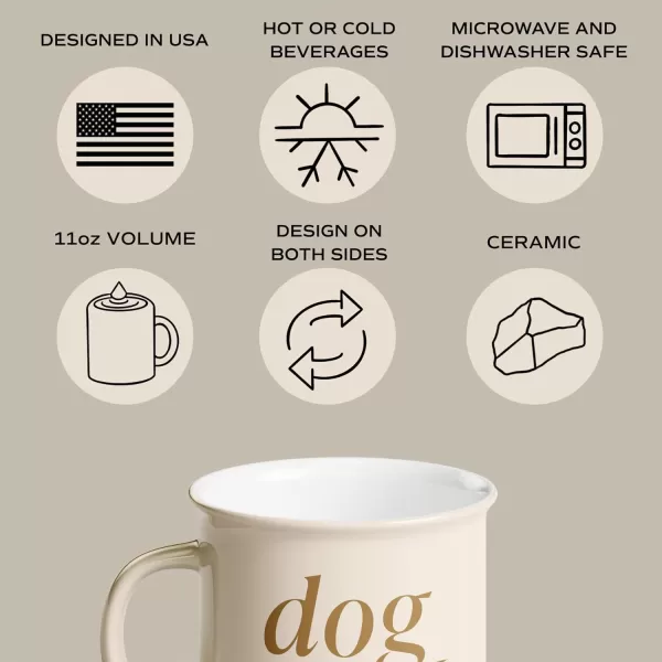 imageSweet Water Decor OMG Coffee Mug  11oz Ceramic Campfire Style Coffee Cup  Dishwasher and Microwave Safe  Engagement and Bridal Shower Gifts for BridesDog Mom