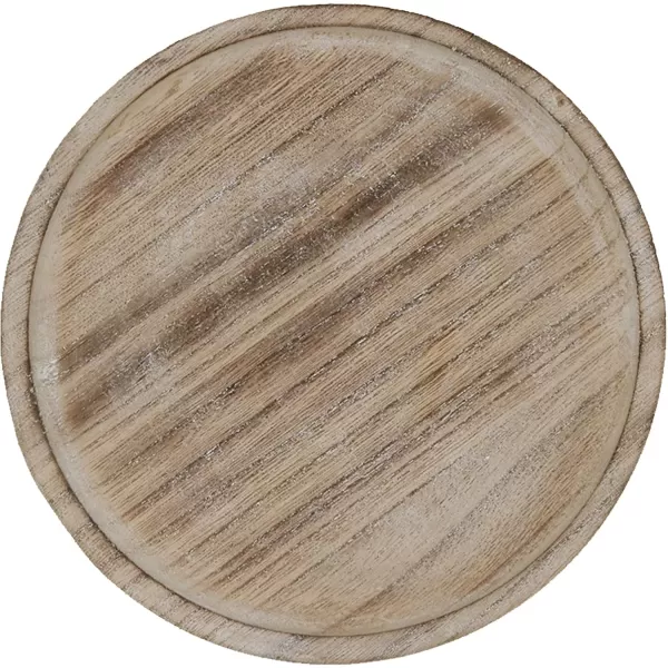 imageSweet Water Decor Rustic Wood Tray for Home  Kitchen and Bathroom Dispenser Holder  Jewelry Dish  Wooden Soap Holder for Bottles  Trays for Counter Tops  Vanity Plate  Farmhouse Dish DcorNatural With White Distress