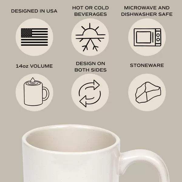 imageSweet Water Decor Stoneware Coffee Mugs  Dad Mug  Novelty Coffee Mugs  Microwave ampamp Dishwasher Safe  14oz Tea Cup  Fathers Day Gift Best Dad EverChoose Joy